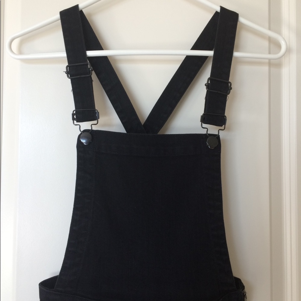 Madewell black overalls size S